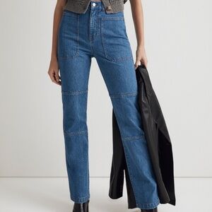 The '90s Straight Utility Jean Madewell